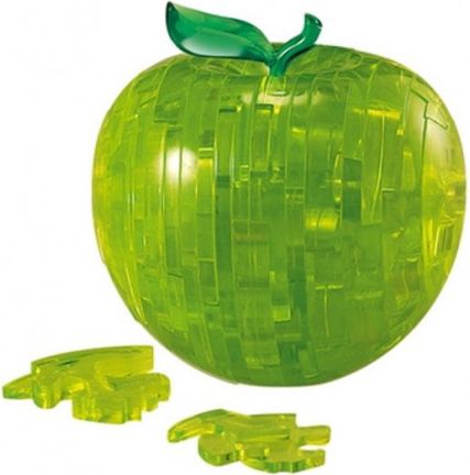 HCM KINZEL 3D Crystal puzzle Jablko zelené 44 dílků - obrázek 1