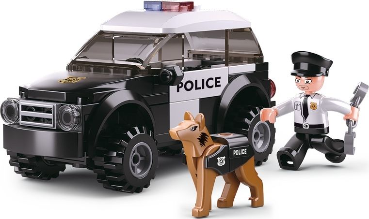 Sluban Policie M38-B0639 Hlídka se psem - obrázek 1