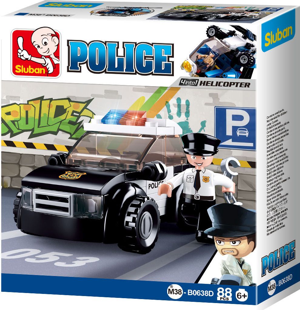 Sluban Policie M38-B0639 Hlídka se psem - obrázek 2