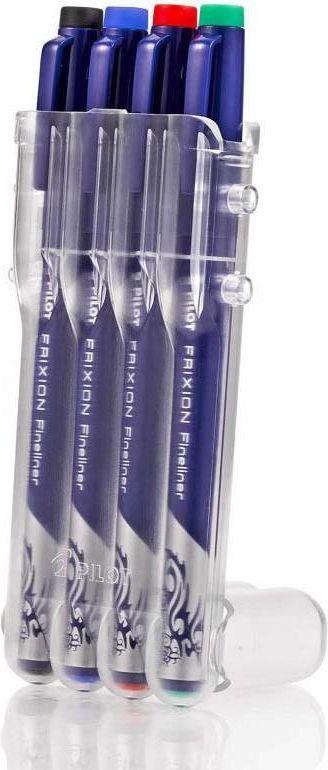 Pilot Pilot FriXion Fineliner, L, sada 4 barvy, BASIC - obrázek 1