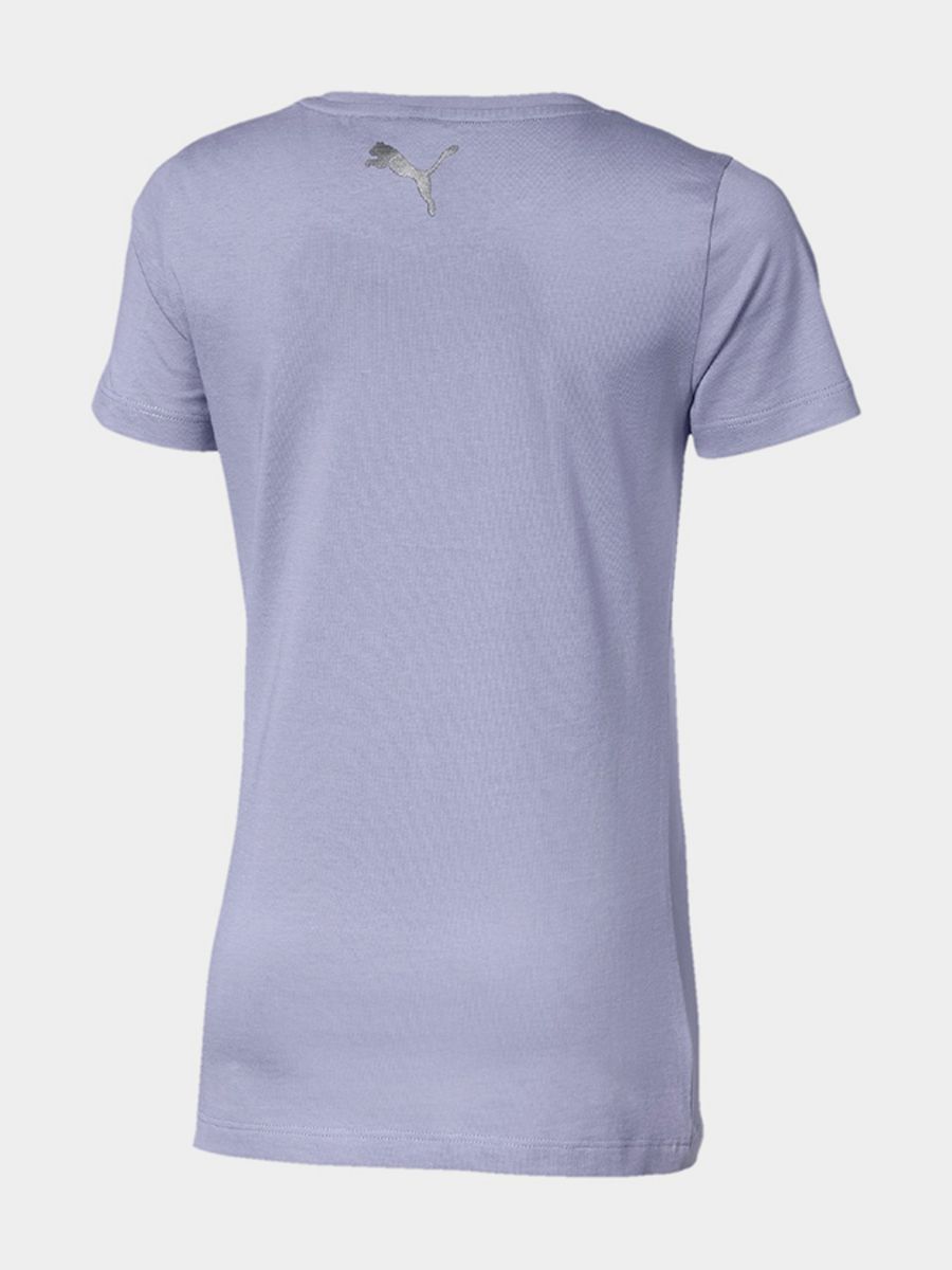 Puma Alpha Logo Tee fialová 176 - obrázek 2
