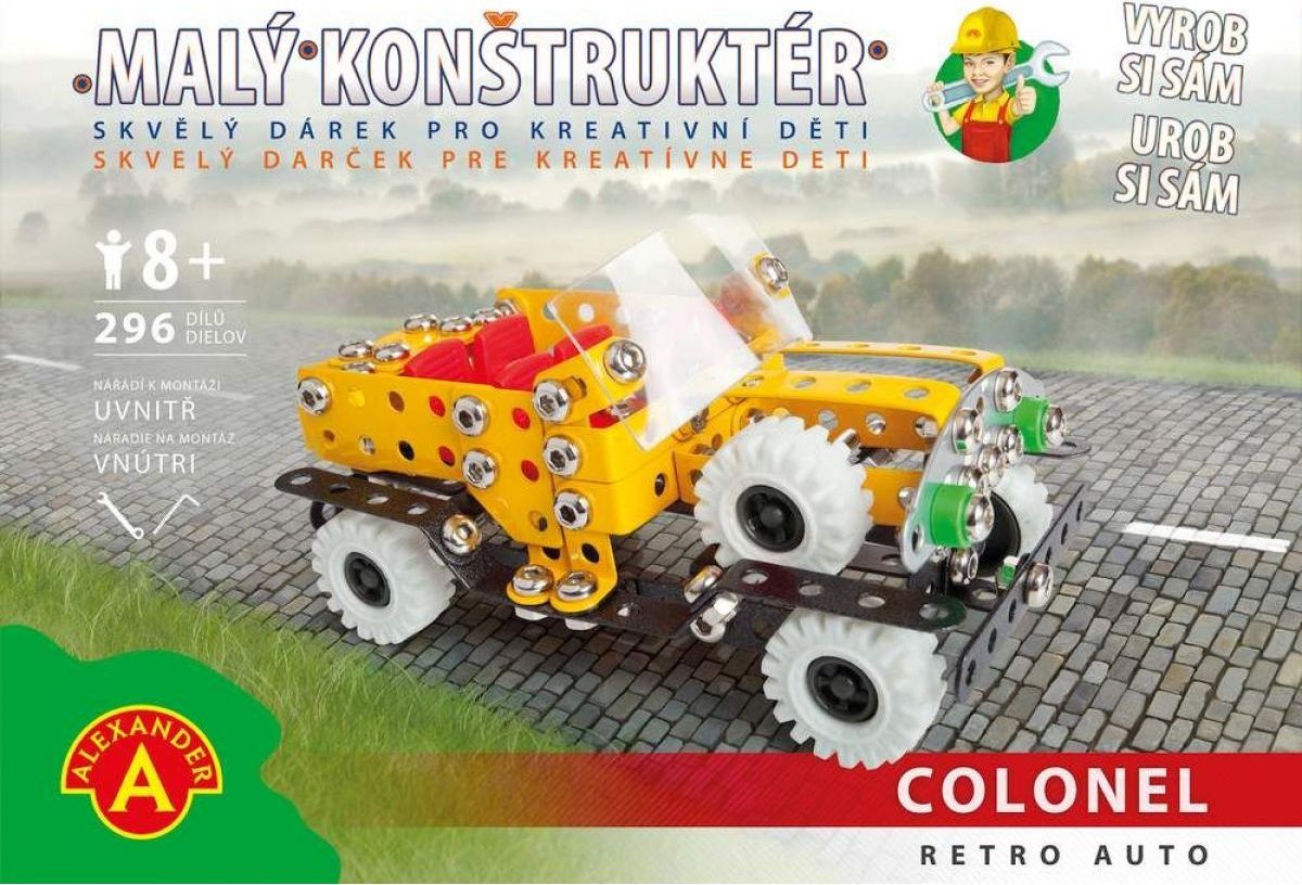 Alexander Malý konstruktér COLONEL Retro auto 296 ks - obrázek 1