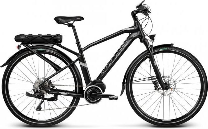 Kross Trans Hybrid 5.0 28" - model 2019 Black / Graphite Matte - S (17'') - obrázek 1