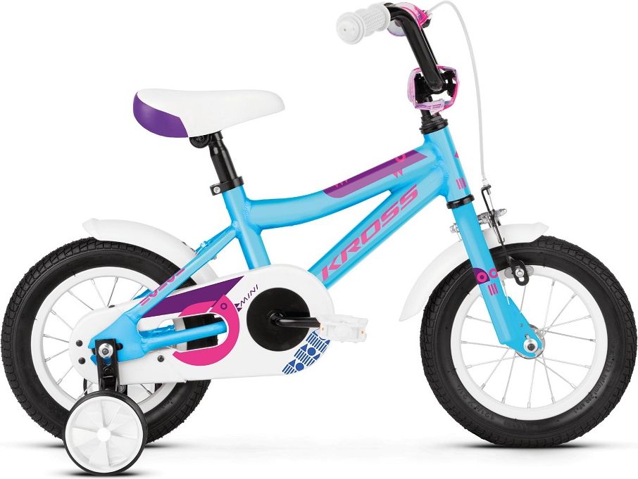 Kross Mini 2.0 12" - model 2019 Blue / Pink / Violet Glossy - obrázek 1