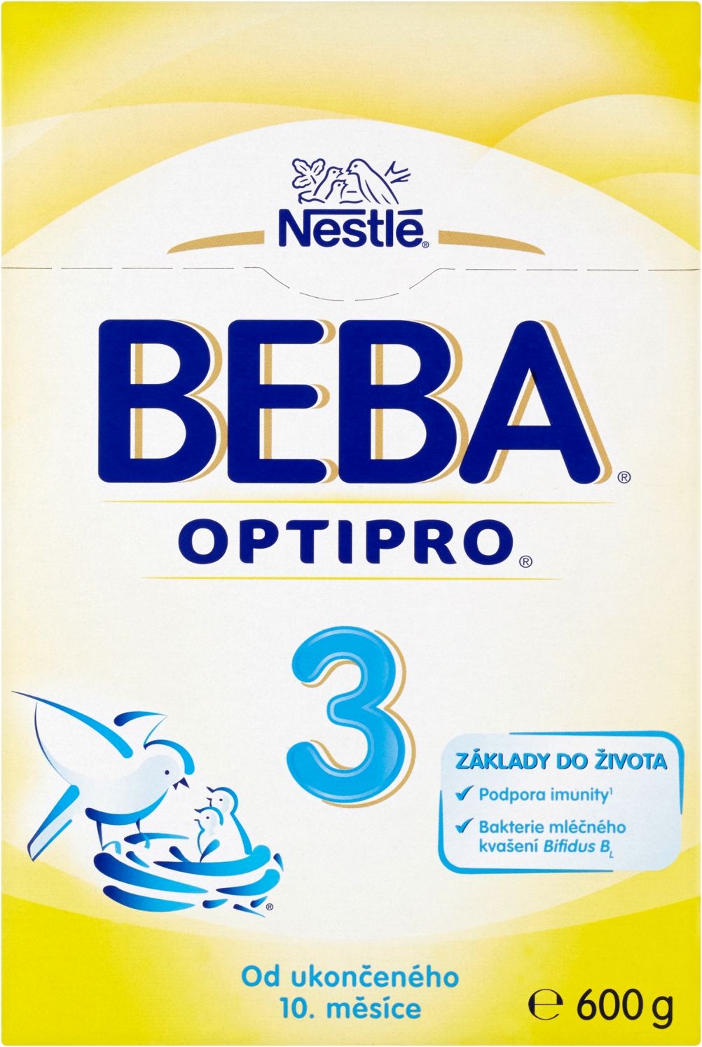 6x BEBA OPTIPRO 3 (600 g) - kojenecké mléko - obrázek 2