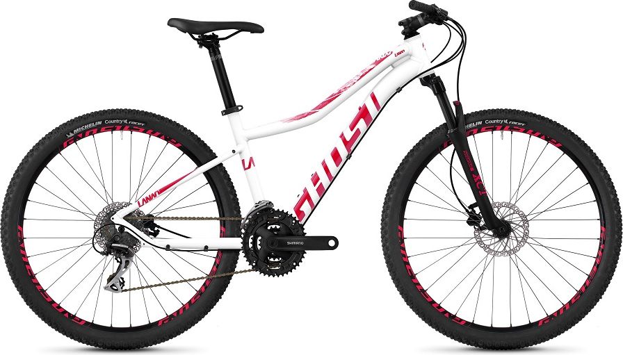 Ghost Lanao 2.7 AL W 27,5" - model 2019 Star White / Ruby Pink - M (17.5") - obrázek 1
