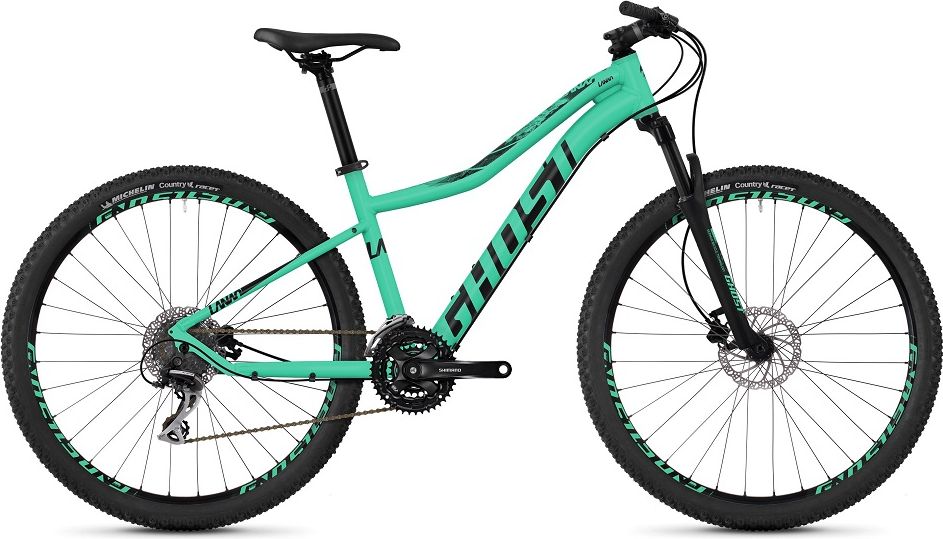 Ghost Lanao 3.7 AL W 27,5" - model 2019 Jade Blue / Night Black - M (17.5") - obrázek 1