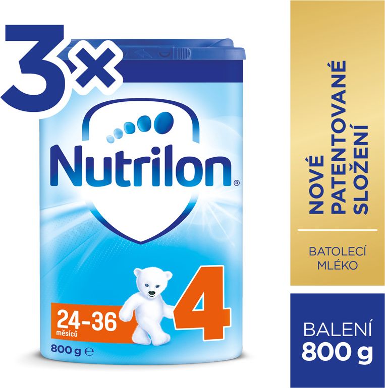 Nutricia NUTRILON 4 3x800 g - obrázek 2