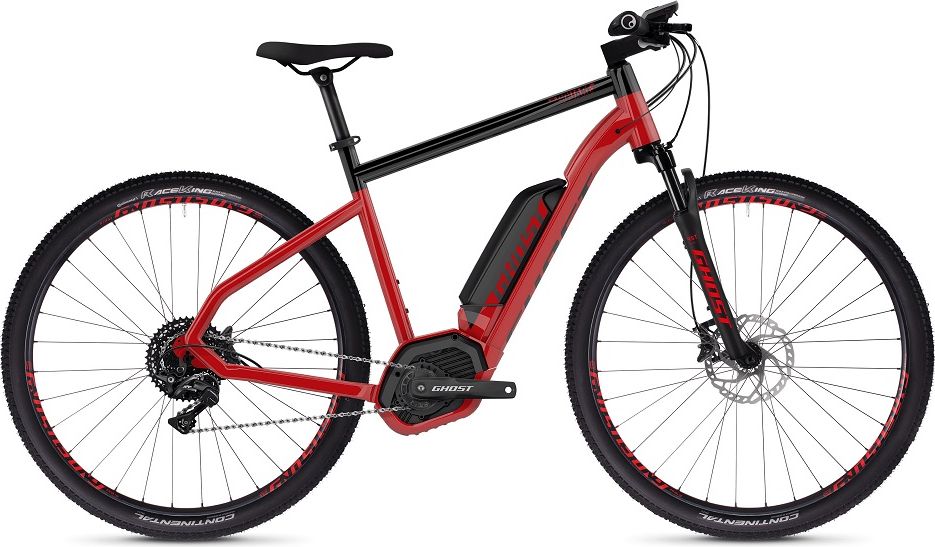 Ghost Hybride Square Cross B4.9 29" - model 2019 Riot Red / Jet Black - M (20,5") - obrázek 1
