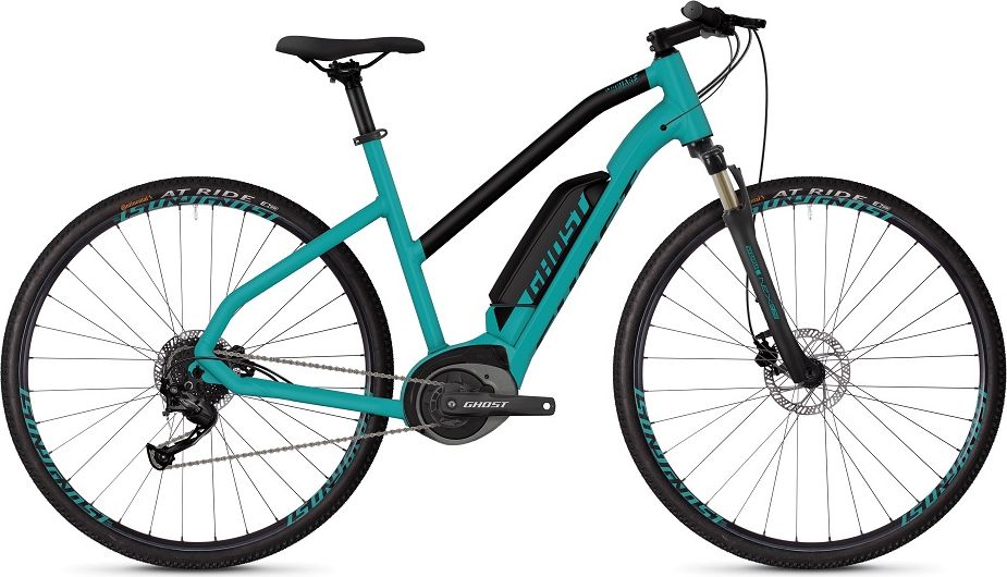 Ghost Square Cross B1.8 Ladies 28" - model 2019 Electric Blue / Jet Black - L (22,5") - obrázek 1