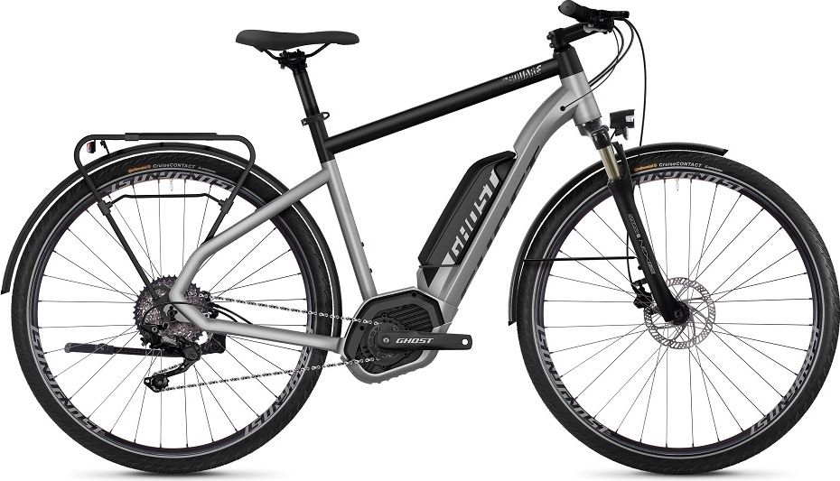 Ghost Hybride Square Trekking B2.8 28" - model 2019 Iridium Silver / Jet Black - L (22,5") - obrázek 1
