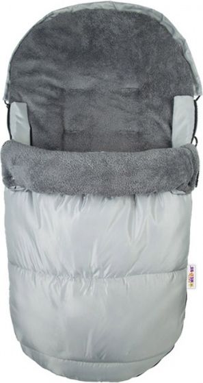 Baby Nellys Fusák Delux Baby Nellys ® 105x50cm - šedý - obrázek 1