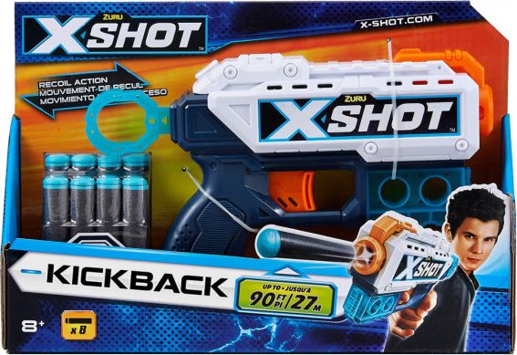 EP Line X-SHOT - kickback pistole s 8 náboji - obrázek 1