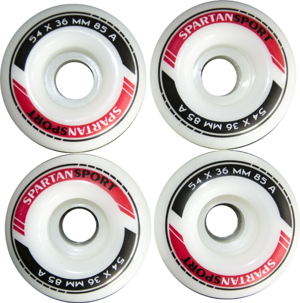 Náhradní kolečka na skateboard 54 x 36 mm - obrázek 2