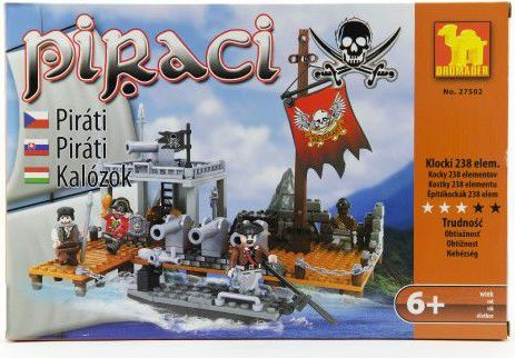 Dromader 27502 Piráti 238 ks - obrázek 2