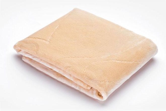 Dětská semišová deka Sensillo 80x100 cm beige - obrázek 1