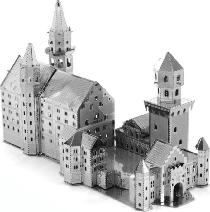 METAL EARTH 3D puzzle Zámek Neuschwanstein - obrázek 3