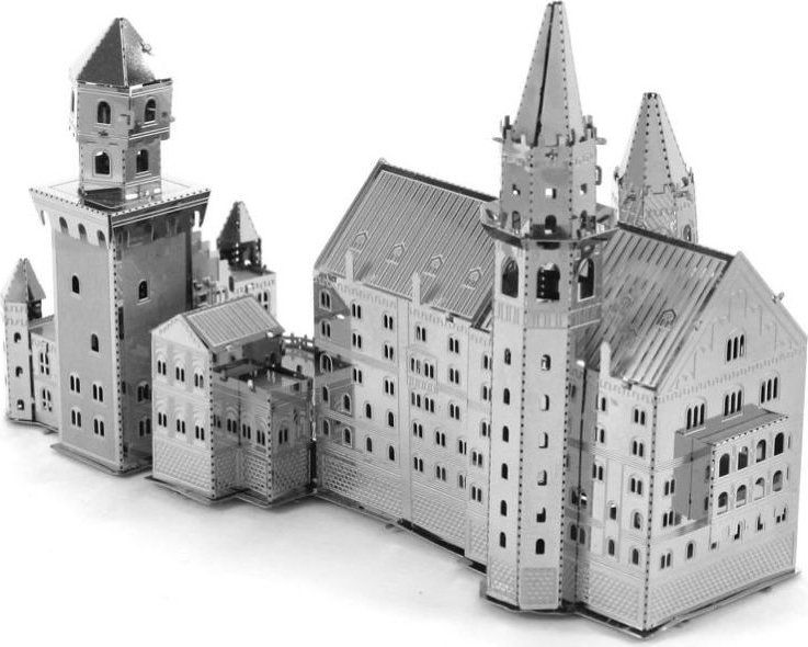 METAL EARTH 3D puzzle Zámek Neuschwanstein - obrázek 4