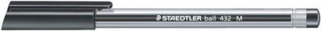 Kuličkové pero "Ball", černá, 0,5 mm, s uzávěrem, STAEDTLER - obrázek 1