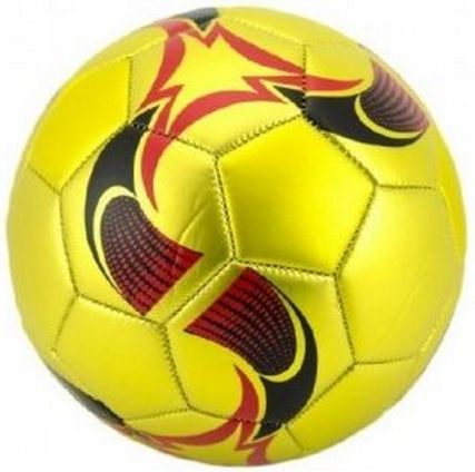 Míč fobalový zlatý 20cm - obrázek 1