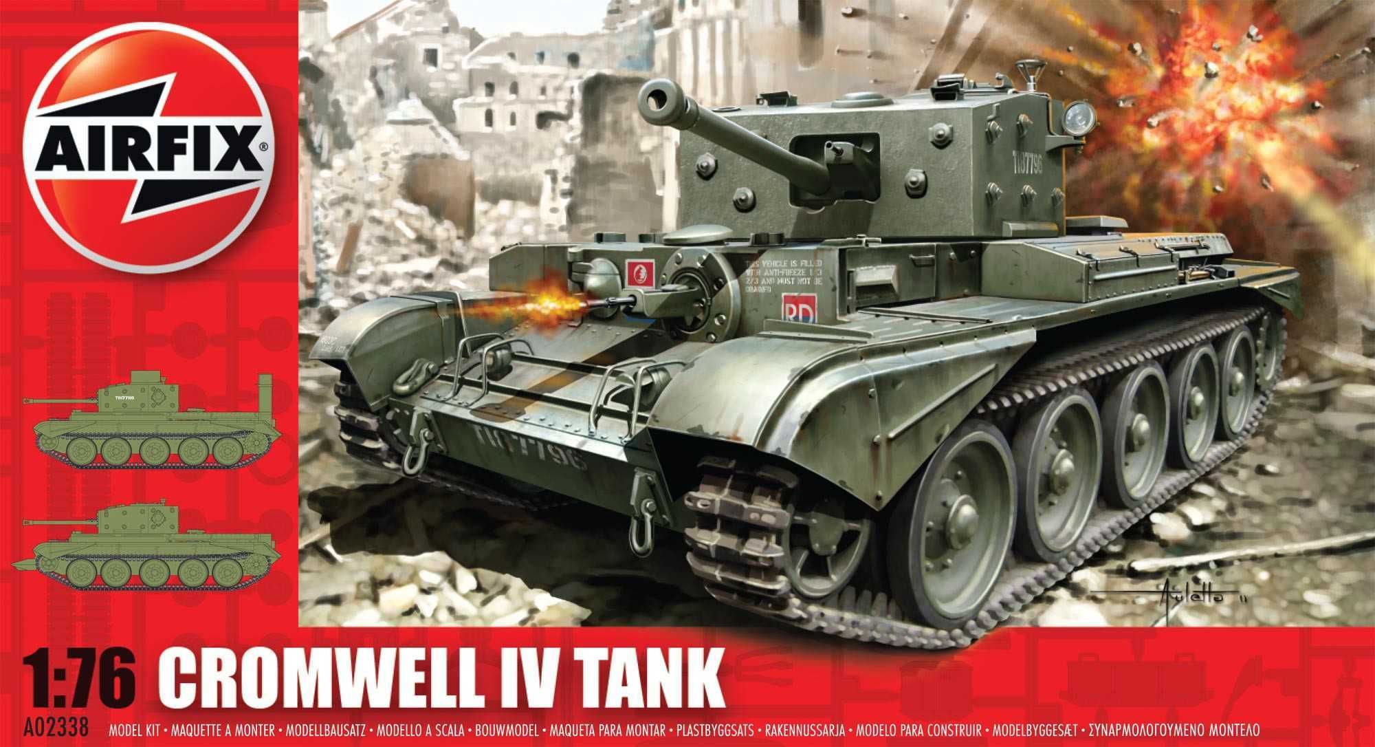 AIRFIX Classic Kit tank A02338 - Cromwell Mk.IV Cruiser Tank (1:76) - obrázek 1