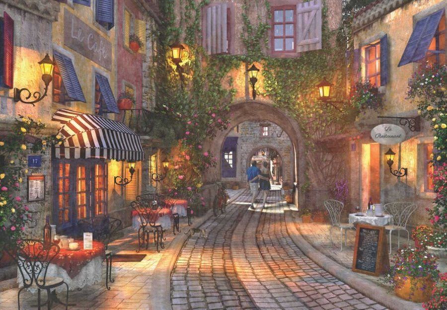 ANATOLIAN Puzzle Francouzská ulička 500 dílků - obrázek 1