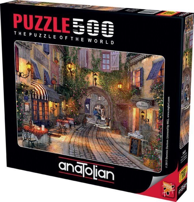 ANATOLIAN Puzzle Francouzská ulička 500 dílků - obrázek 2
