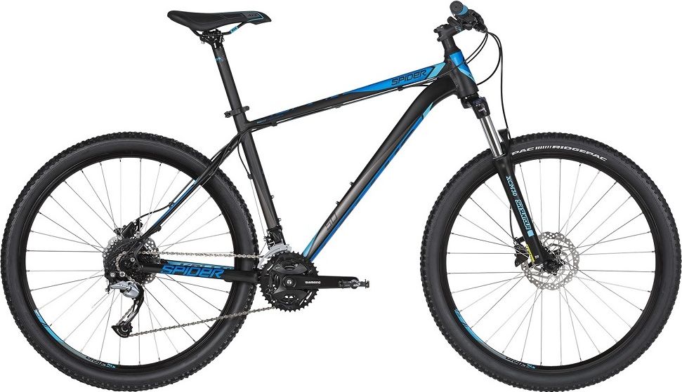 Kellys SPIDER 50 27,5" - model 2019 Black Blue - L (21'') - obrázek 1