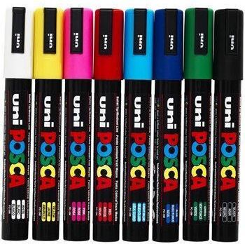 Akrylátový popisovač UNI POSCA PC-3M bílá - obrázek 1