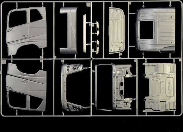 ITALERI Model Kit truck 3940 - VOLVO FH4 GLOBETROTTER XL (1:24) - obrázek 10