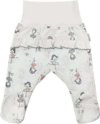 Polodupačky Prima Ballerina, bílé, Velikost koj. oblečení 80 (9-12m) - obrázek 1