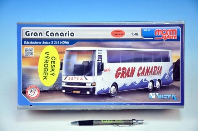 Stavebnice Monti 31 Gran Canaria-Bus Setra 1:48 - obrázek 1