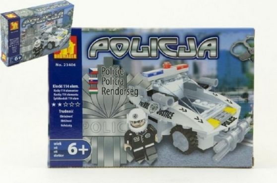 Stavebnice Dromader Policie Auto 23406 - obrázek 1