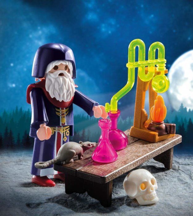 PLAYMOBIL Alchymistická laboratoř 9096 - obrázek 2