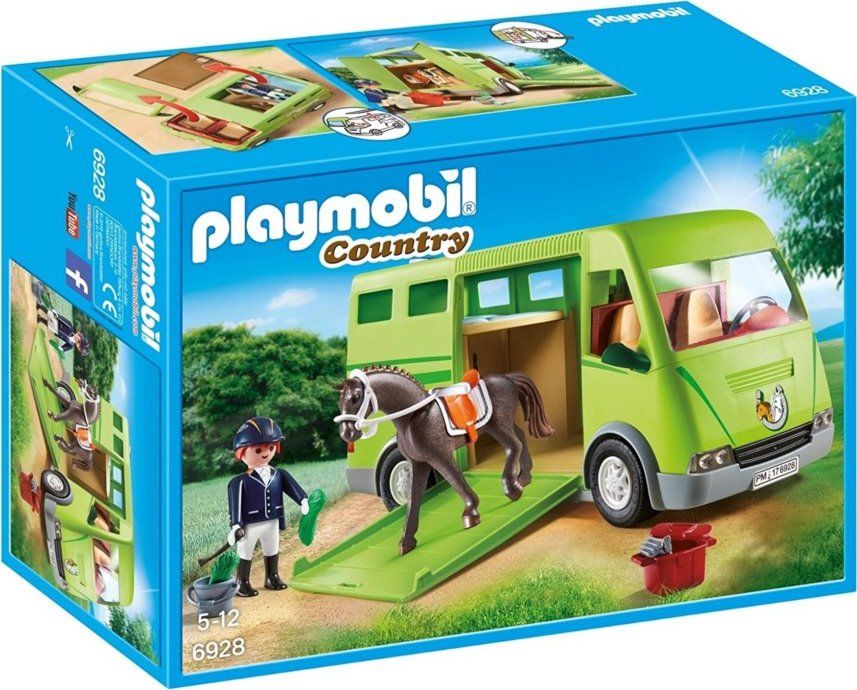PLAYMOBIL Kamión pro přepravu koně 6928 - obrázek 1
