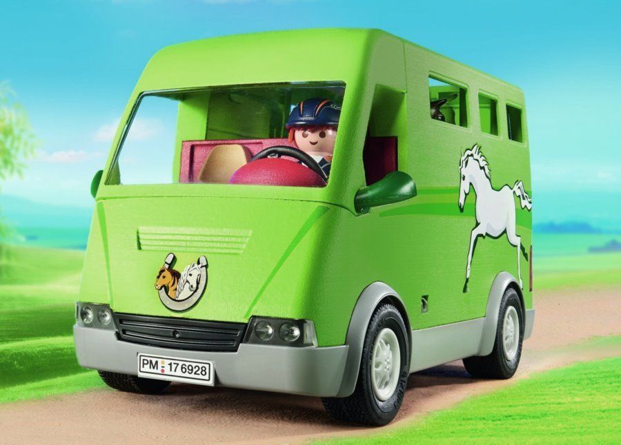 PLAYMOBIL Kamión pro přepravu koně 6928 - obrázek 2