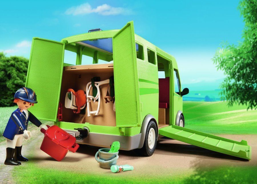 PLAYMOBIL Kamión pro přepravu koně 6928 - obrázek 3