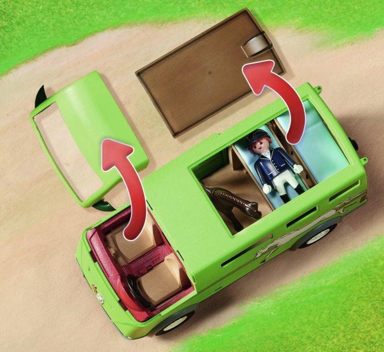 PLAYMOBIL Kamión pro přepravu koně 6928 - obrázek 4