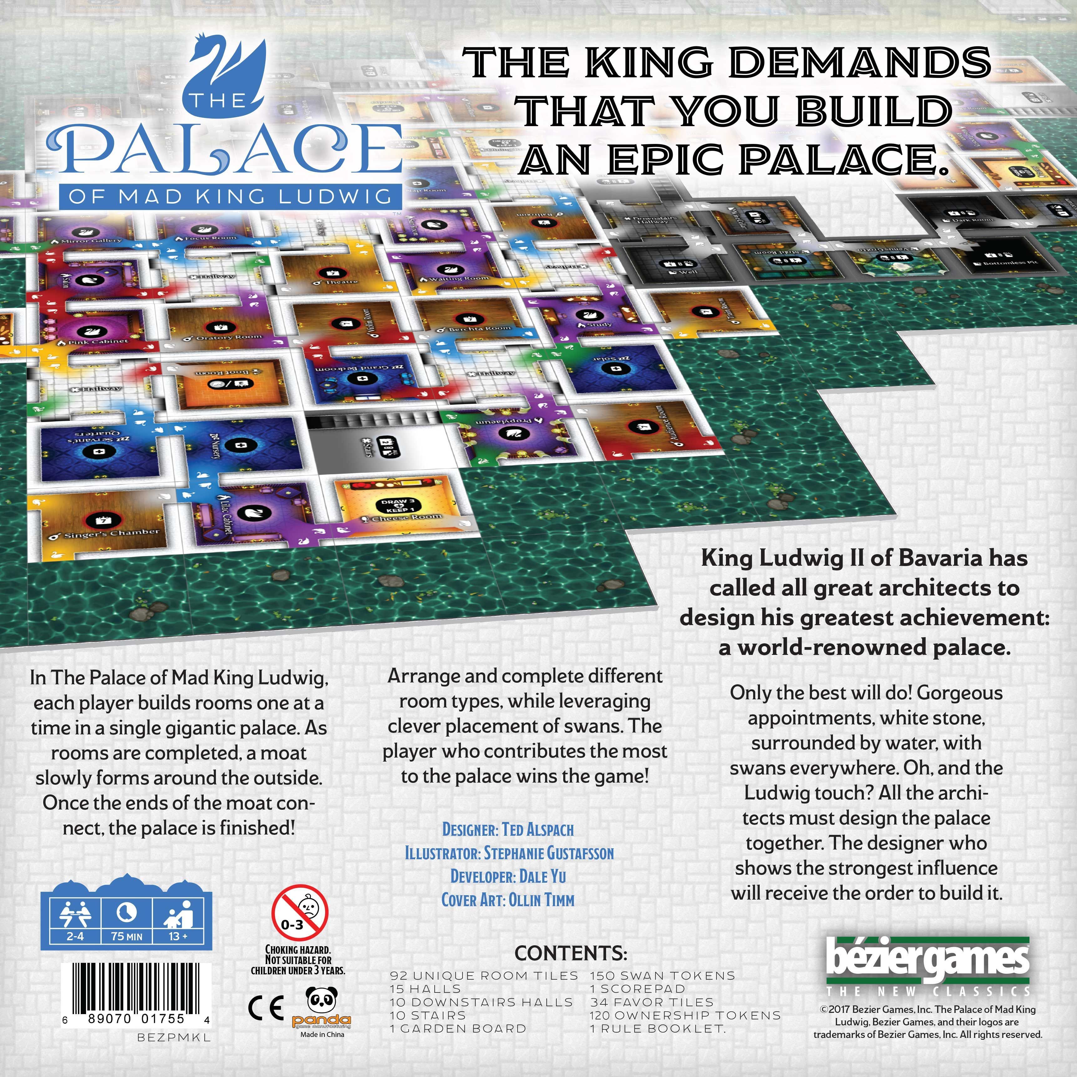 Bézier Games The Palace of Mad King Ludwig - obrázek 2