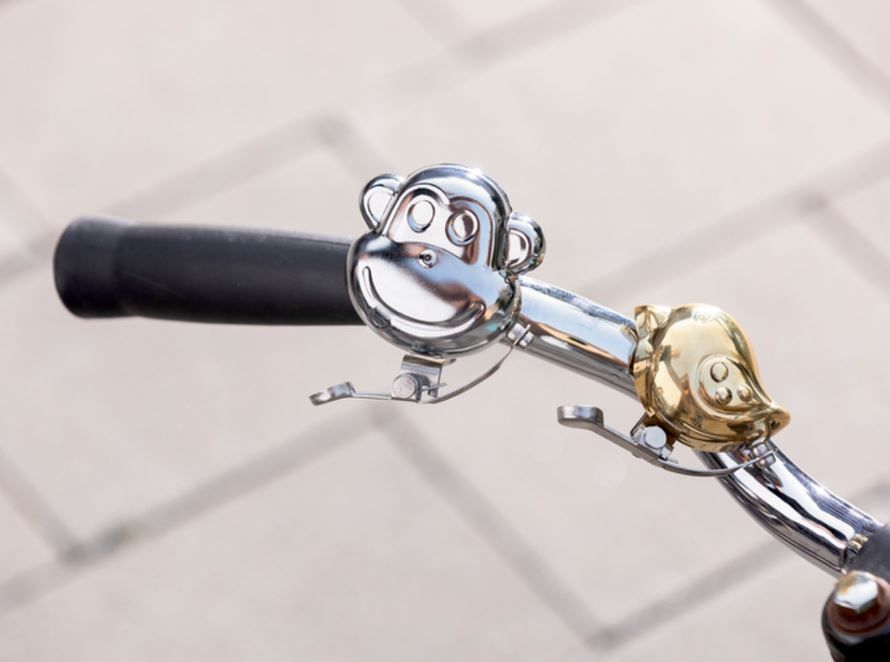 Spiegelburg Small bicycle bell - monkey Pimp My Bike! - Kids uni - obrázek 2