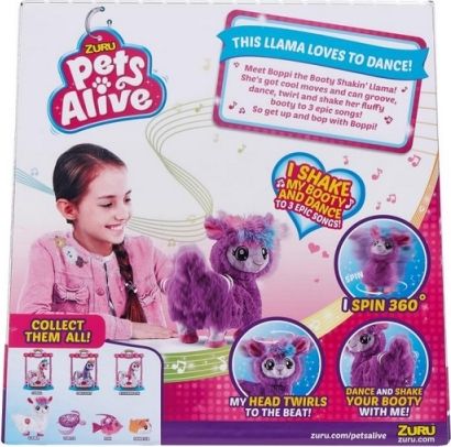Zuru Pets Alive: Tančící Lama - fialová - obrázek 4