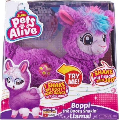 Zuru Pets Alive: Tančící Lama - fialová - obrázek 9