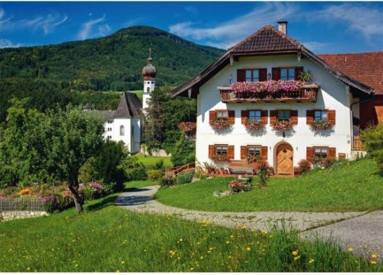SCHMIDT Puzzle Prázdniny v klášteru Höglwörth, Horní Bavorsko 500 dílků - obrázek 1