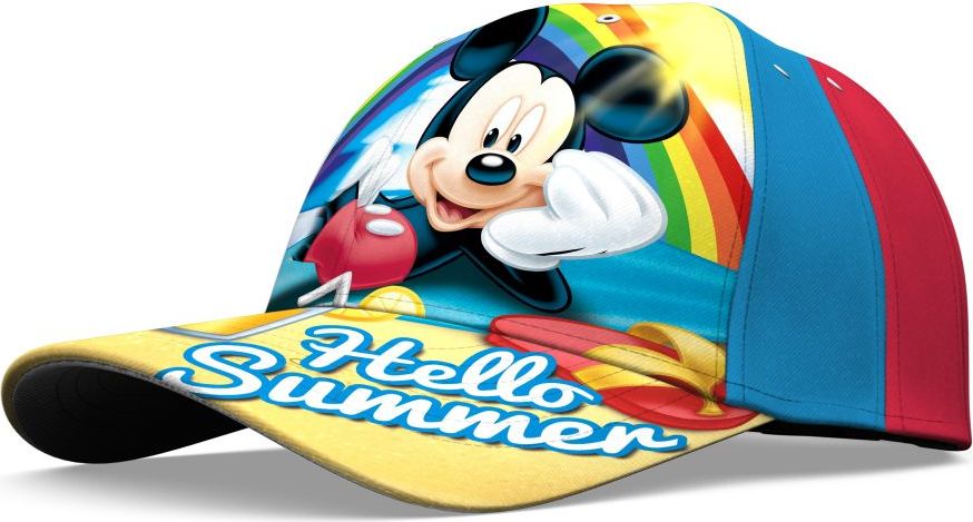 EUROSWAN Kšiltovka Mickey Summer vel. 52 Bavlna - obrázek 1
