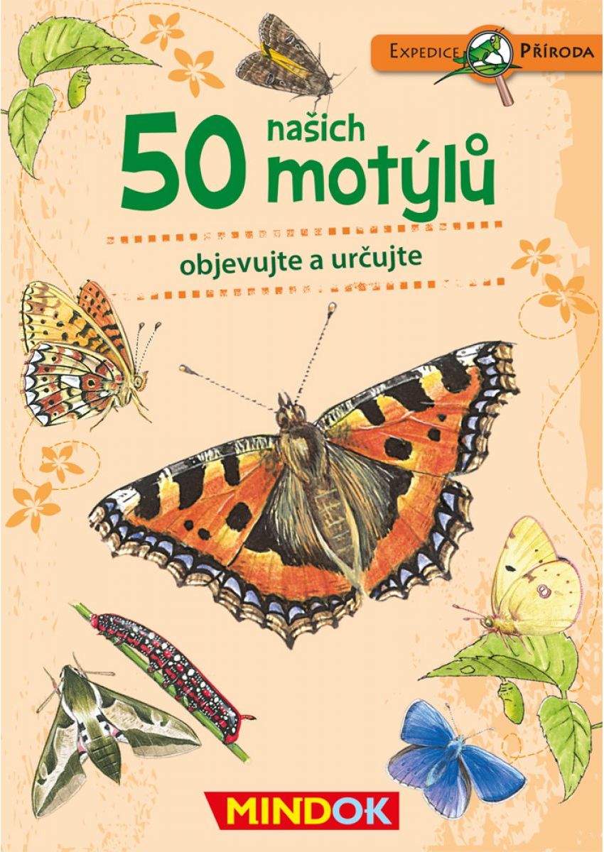 Mindok Expedice příroda 50 našich motýlů - obrázek 1