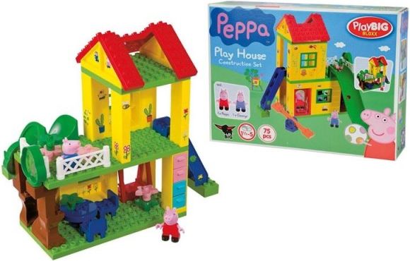 PlayBig Bloxx Peppa Pig Domeček na hraní - obrázek 1