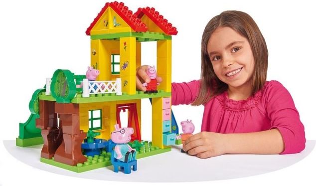 PlayBig Bloxx Peppa Pig Domeček na hraní - obrázek 2