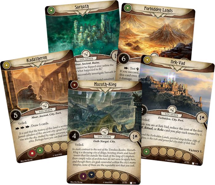 FFG Arkham Horror LCG: The Search for Kadath Mythos Pack - obrázek 2