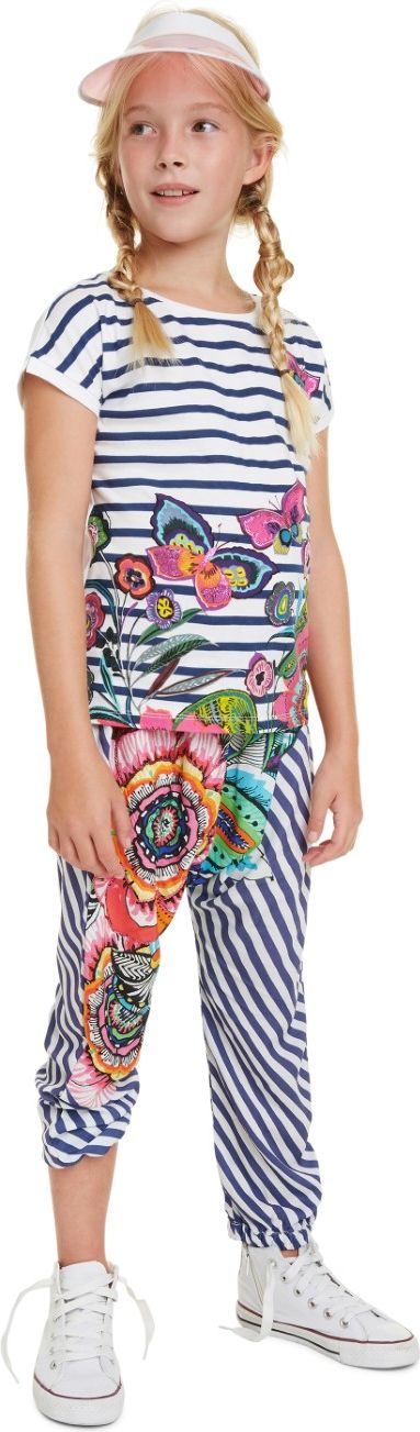 Desigual barevné dívčí tričko TS Manitoba - 9/10 - obrázek 3