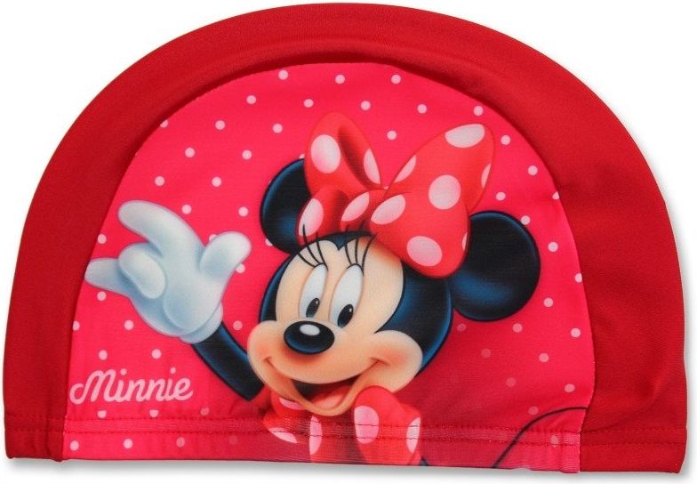 Setino · Dětská koupací čepice Minnie Mouse - červená - obrázek 1